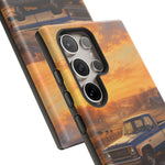 73 Chevy C10 Square body Truck Two-Tone Sunrise Tough Phone Case