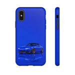 Miata Blue Studio Phone Case Studio Color Match Car Art