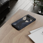 Geisha Parasol Moonlight Art Tough Phone Case