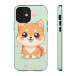 Shiba Inu Kawaii Chibi Smile Pet Dog Art Tough Phone Case