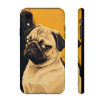 Pug Side Eye Phone Case Funny Dog Lover Gift