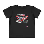 Muscle Cars American Dream Camaro SS Graphic Toddler T-Shirt Patriotic Tee