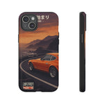Datsun 240Z Classic JDM Sports Car Sunset Art Tough Phone Case