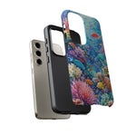 Underwater Coral Reef Phone Case | Colorful Tropical Fish Ocean Scene