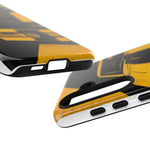 Z28 Yellow Camaro Retro Poster Tough Phone Case