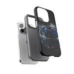 Camaro ZL1 Phone Case, Blue Track Smoke Studio Cover