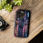 Lofi Anime Rain Street Art Tough Phone Case