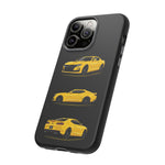 Yellow Camaro SS Muscle Car Phone Case Tough Multi View Print