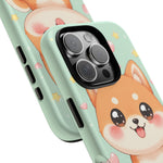 Shiba Inu Kawaii Chibi Smile Pet Dog Art Tough Phone Case