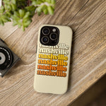 Nashville Retro Stack phone case | Tough Cover
