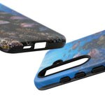 Snapper Reef Phone Case, Sunlit School Ocean Fishing Tough Cover