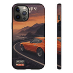 Datsun 240Z Classic JDM Sports Car Sunset Art Tough Phone Case