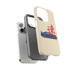 R34 Skyline Red Kanji Minimal Tough Phone Case