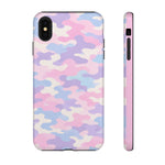 Pink Camo Pastel Art Tough Phone Case