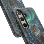 Norwegian Forest Cat Nordic Art Tough Phone Case