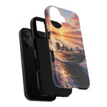 Sunset Bass Fishing Boat phone case | Tough Cover