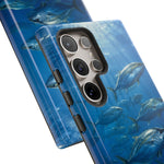 Amberjack School Phone Case, Open Water Sunlight Tough Cover
