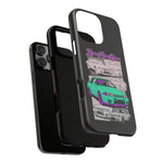 R32 Skyline GT-R Manga Style JDM Tough Phone Case Cover Gift