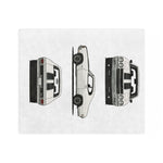 1970 Chevelle SS 3-View Microfiber Throw Blanket Classic Muscle Car