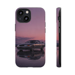 Sunset Skyline GT-R R32 phone case | car reflection, purple dusk