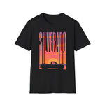 Silverado Retro Sunset Chevy Truck T-Shirt Vintage Pickup Graphic Tee