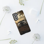 GT350 Phone Case, White Foggy Country Road Golden Hour
