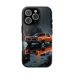 1966 GTO Orange Rainy City Tough Phone Case Cover Gift Art