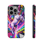 Neon Retro Rainbow Unicorn Phone Case | Tough Cases