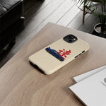 R34 Skyline Red Kanji Minimal Tough Phone Case