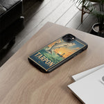 Tarpon Fishing Phone Case Saltwater Angler Tough Cover Gift