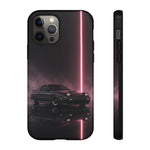 FC RX-7 Pink Neon Fog Column Tough Case