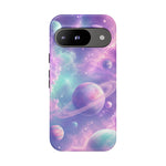 Pastel Galaxy Planet Vaporwave Art Tough Phone Case