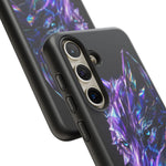 Holographic Wolf Phone Case, Fractured Prism Iridescent Cover