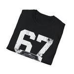 1967 Camaro SS Distressed 67 First Gen Classic Classic Car T-Shirt Vintage Fan Gift