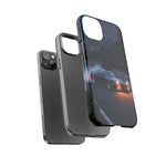 240SX JDM Drift Smoke Night Street Art Tough Phone Case