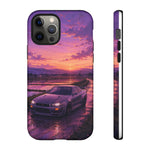 Sunset Skyline R34 Car Phone Case | Tough Phone Case