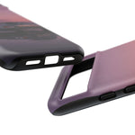Sunset Skyline GT-R R32 phone case | car reflection, purple dusk
