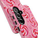 Candy Swirl Lollipop Art Tough Phone Case