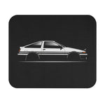 AE86 Trueno Illustration Mouse Pad | Retro JDM Car Silhouette