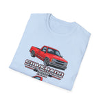 Classic Red 1994 Silverado 1500 Pickup T-Shirt | Truck Illustration