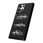 Silver Hakosuka Skyline Classic Sports Car Tough Phone Case for JDM Fans
