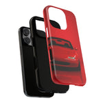 Red Miata Phone Case, NA MX5 90s JDM Roadster Tough Cover
