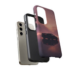 C8 Corvette Silhouette Pastel Horizon Case