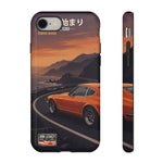 Datsun 240Z Classic JDM Sports Car Sunset Art Tough Phone Case
