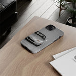 Silver Miata Phone Case, NA Roadster 90s JDM Cover, Gift for Guys