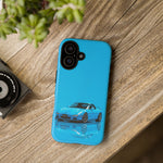 RX-7 Cyan Studio Phone Case Studio Color Match Car Art
