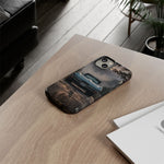 C2 1965 Sting Ray Phone Case, Silver Blue Tough Cover