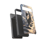 Piano Cat walking on keys Tough Case | Phone cover, musical cat art
