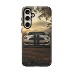 GT350 Phone Case, White Foggy Country Road Golden Hour
