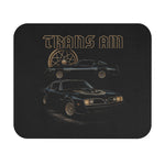 1977 Trans Am Firebird Mouse Pad, Black & Gold Bandit Art, Non-Slip Rubber Base, Thin 1/16 in Desk Mat